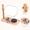 Unique Bargains Rotatable 1X/3X Magnifying Cosmetic Makeup Mirror 1 Pc - 3 of 4