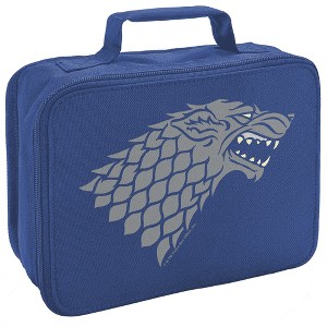 Game Of Thrones Stark Sigil Insulated Soft Sided Lunch Box - 1 of 4