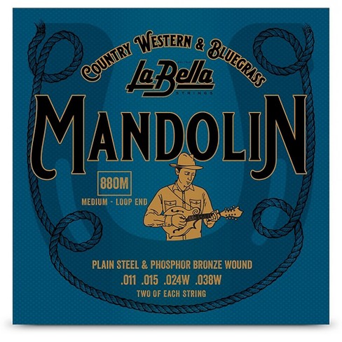 La Bella 880 Phosphor Bronze Mandolin Strings - Medium - image 1 of 1