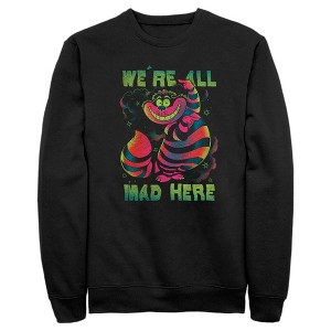 Men's Alice in Wonderland Rainbow Cheshire Sweatshirt - 1 of 4