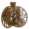 Ganz 8.0 Inch Laser Cut Pumpkins Set/3 Leaves Sunflowers Gourd Acorn Pumpkin Sculptures - 3 of 4
