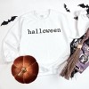Halloween Typewriter - Women's Graphic Sweatshirt - 2 of 4