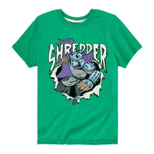 Boys' - Teenage Mutant Ninja Turtles - Shredder Short Sleeve Graphic T-Shirt - 1 of 4