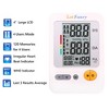 LotFancy Arm Blood Pressure Monitor with Cuff 8.7" - 14.2”, AC Adapter Inclded - 2 of 4