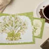 Unique Bargains Floral 3D Greeting Cards with Envelope and Message Note 1 Set - 2 of 4