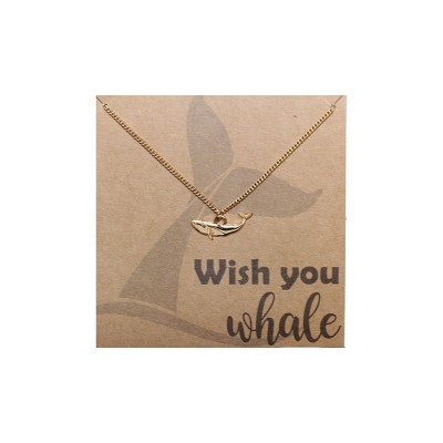 Beachcombers Whale Necklace