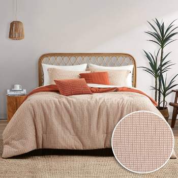 Chic Home Design 5pc Queen Nylah Comforter Set Brick