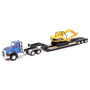 Diecast Masters 1/87 Caterpillar CT660 Day Cab with Lowboy Trailer & 315C L Hydraulic Excavator 84415 - 1 of 4