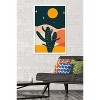 Trends International Cozy Joy - Desert Cactus At Night Framed Wall Poster Prints - 2 of 4