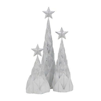 Yukimo Set of 2 Christmas Gnomes Decorations, Rustic Santa Design Table Top Home Ornaments with Fur Details, Beige
