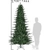 Perfect Holiday 11ft Unlit Green Aspen Fir Christmas Tree - 4269 Tips 77" Diameter with Stand - 4 of 4