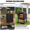 Outdoor Pizza Oven Wood Fired Pizza Oven Portable Patio Ovens Included Pizza Stone - 4 of 4