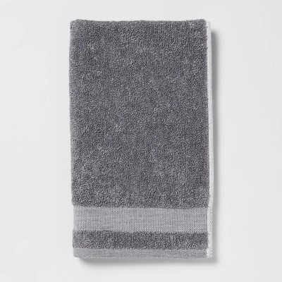 dark gray bath towels