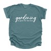Simply Sage Market Gardening Is Good For The Soul Garment Dyed Tee - 2 of 4