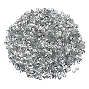 Unique Bargains Loose Shine Smooth DIY Crafts Sewing Cup Iridescent Sequins 3000 Pcs - 1 of 4
