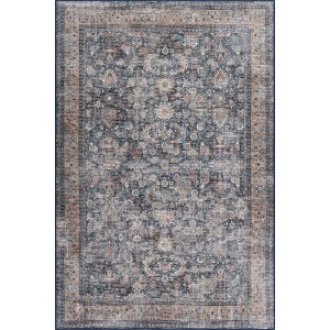 Nuloom Carmela Medallion Pet Friendly Machine Washable Area Rug - 1 of 4