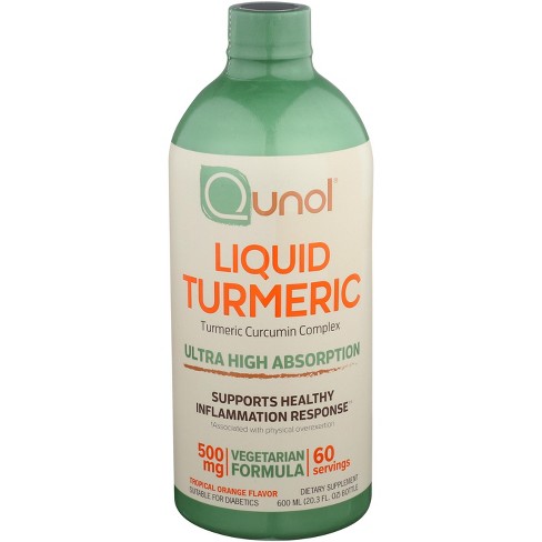 Qunol Liquid Turmeric Curcumin Complex 500mg - 20.3 fl oz - image 1 of 1