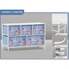 Sorbus 5 Drawers Dresser- Storage Unit with Steel Frame, Wood Top, Fabric Bins - for Bedroom, Closet, Office and more - 3 of 4