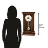 Howard Miller 635169 Stafford Mantel Clock 635169 Cherry Bordeaux - 3 of 3