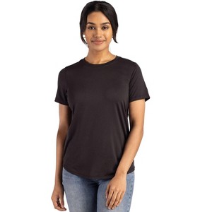 Cutter & Buck Coastline Epic Comfort Recycled Womens Short Sleeve Tee - 1 of 2