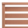 vidaXL Fence Panel WPC 70.9 inches x70.9 inches  Brown - 3 of 4