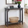 Winston Hall Table with Shelf - Breighton Home - 2 of 4