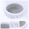 REGALWOVEN Odorless Cotton Rope Handcrafted Compact Size Multiple Use Open Storage Bins 1 Pc - 2 of 4