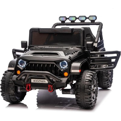 24V Ride on Toys for Kids,2 Seater Electric Ride on Car w/Remote Control,4 Powerful Motors