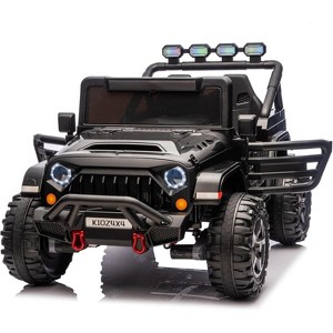24V Ride on Toys for Kids,2 Seater Electric Ride on Car w/Remote Control,4 Powerful Motors - 1 of 3
