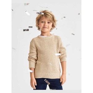 The Children's Place Baby Boys Long Sleeve Shaker Stitch Sweater - 1 of 3