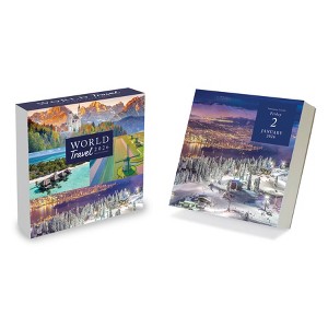TF Publishing 8.75"x5.5" 2026 World Travel Daily Desktop Calendar - 1 of 4
