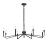 Savoy House Salem 8 - Light Chandelier in  Forged Iron - 3 of 4