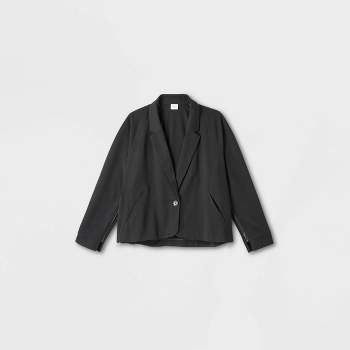 Women's Adaptive Seated Fit Side Opening Blazer Jacket - A New Day™