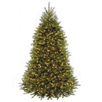 7.5' Pre-lit Dunhill Fir Artificial Christmas Tree Clear Lights - National Tree Company