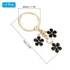 Unique Bargains Cute Flower Women Gifts Pendant Keychain for Purse Decor - 2 of 4