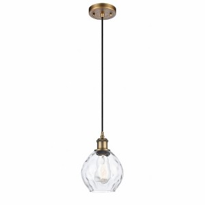 Waverly - 1 Light Cord Hung Mini Pendant In Industrial Style-9 Inches Tall and 6 Inches Wide - 1 of 1
