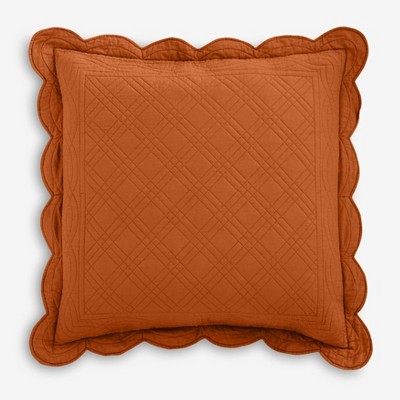 BrylaneHome Florence Euro Sham - Euro, Spice