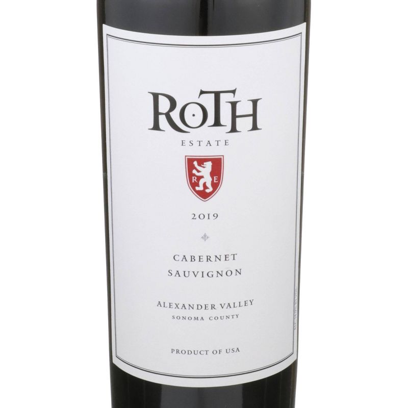Roth Cabernet Sauvignon Red Wine - 750ml Bottle, 2 of 4