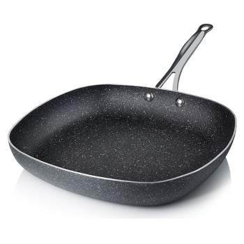 Not A Square Pan Nonstick Square Frying Pan, Gray, 12 Inches – ShopBobbys