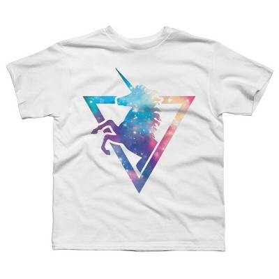 Boy's Design By Humans Galaxy Unicorn By Retkikosmos T-Shirt