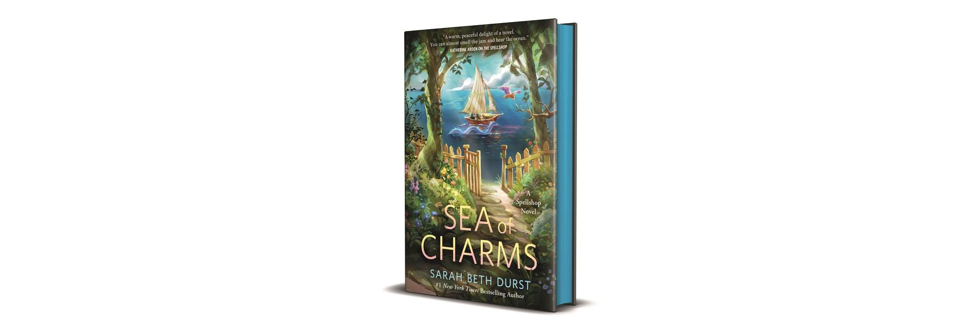 Sea of Charms - (Spellshop) by  Sarah Beth Durst (Hardcover)