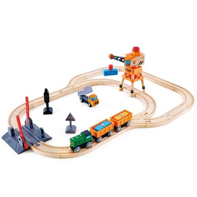 Wooden train cheap set target