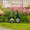 Northlight Pot of Gold and Rainbow St Patrick's Day Gnomes Outdoor Garden Stakes - 27.5" - Set of 2 - 2 of 4