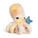 FAO Schwarz 12" Glow Brights LED with Sound Octopus Toy Plush