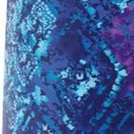 evening blue tie dye