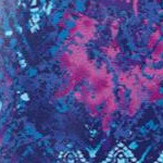 evening blue tie dye