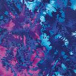 evening blue tie dye