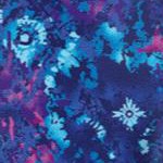 evening blue tie dye