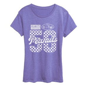 Women's - Peanuts - Patty Jersey Soccer Short Sleeve Graphic T-Shirt - 1 of 4