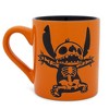 Silver Buffalo Disney Lilo & Stitch Skeleton Wax-Resist Ceramic Pottery Mug | 14 Ounces - 2 of 4